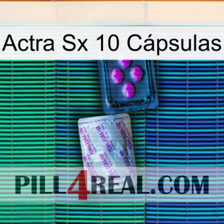 Actra Sx 10 Cápsulas 37